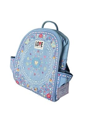 Brighton Love Brighton Mini Backpack NWT Paisley Bandana Blue Butterfly